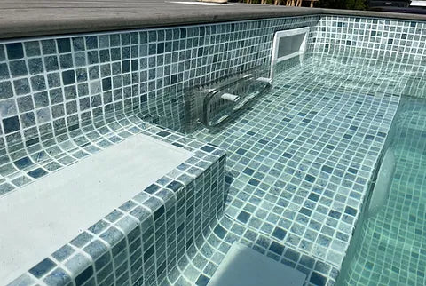 PISCINA CONTENEDOR 20 PIES JET DE NATACIÓN GRIS ANTRACITA