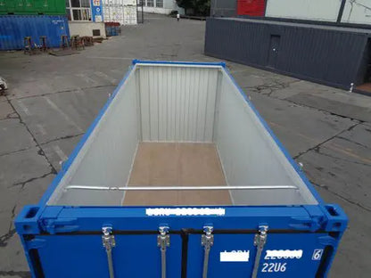 Contenedor 20 pies – open top (de techo abierto)