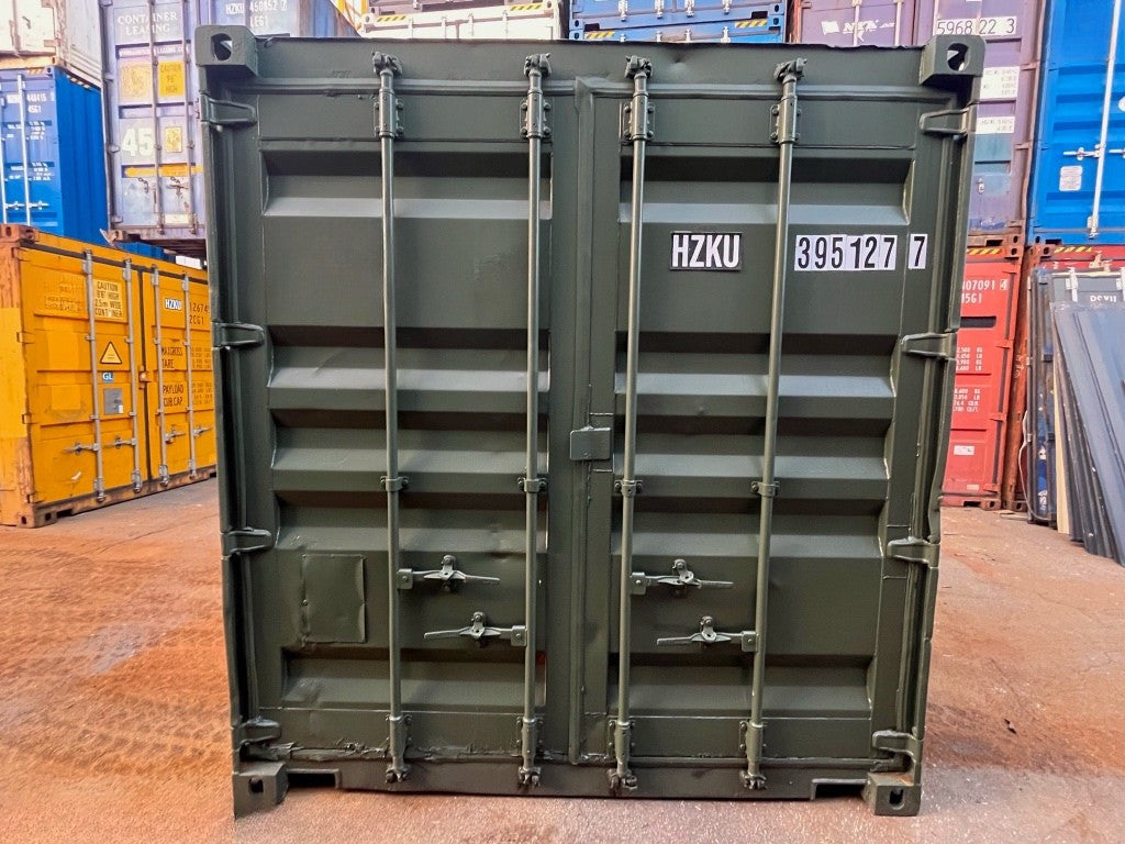 Contenedor de envío usado de 3 m, HZKU 395 127-7