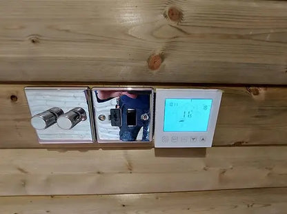 Módulo de contenedor - con bardo de madera maciza