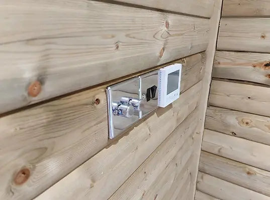Módulo de contenedor - con bardo de madera maciza